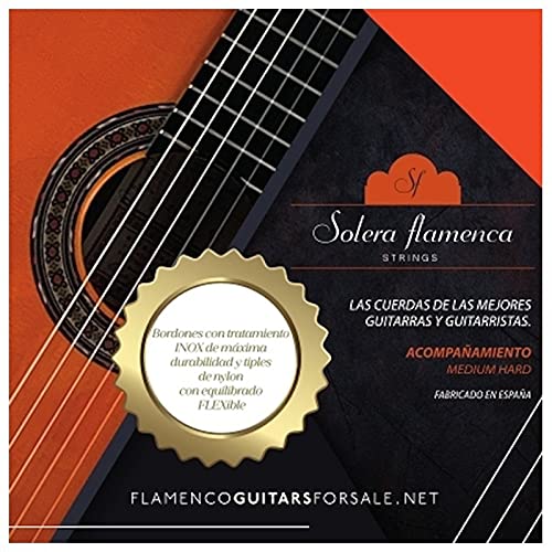Solera Flamenca "Acompañamiento" - Cuerdas de Guitarra flamenca- Tensión media alta