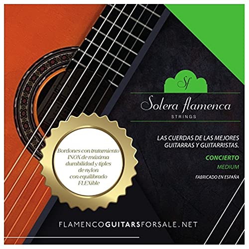Solera Flamenca "Concierto" - Cuerdas de Guitarra flamenca- Tensión media