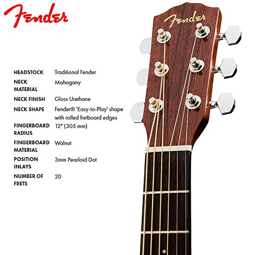 Fender CD-60s Dreadnought - Guitarra acústica